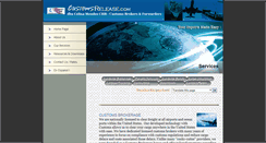 Desktop Screenshot of customsrelease.com
